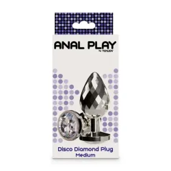 Plug anale Diamond Medium 8,2 cm Toy Joy Plug anale Diamond Medium 8,2 cm Toy Joy