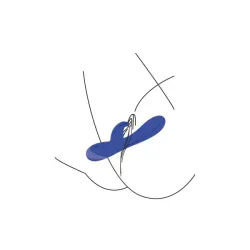 Vibratore rabbit blu Love G-spot Xocoon Vibratore rabbit blu Love G-spot Xocoon