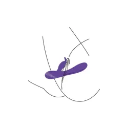 Vibratore rabbit viola Love g-spot Xocoon Vibratore rabbit viola Love g-spot Xocoon
