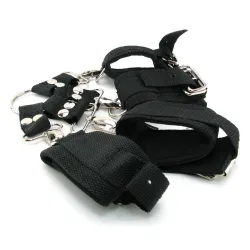 Kit Costrittivo heavy duty hogtie nero Kit Costrittivo heavy duty hogtie nero