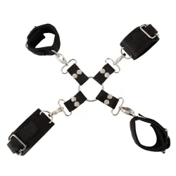 Kit Costrittivo heavy duty hogtie nero Kit Costrittivo heavy duty hogtie nero