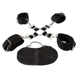 Kit Costrittivo heavy duty hogtie nero Kit Costrittivo heavy duty hogtie nero
