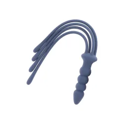 Frusta 4 code e dildo in silicone blu Taboom Frusta 4 code e dildo in silicone blu Taboom