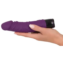 Vibratore realistico Lotus 20 cm viola Vibratore realistico Lotus 20 cm viola