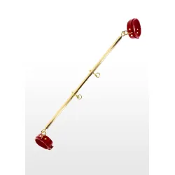 Barra divaricatrice dorata Taboom bdsm rosso Barra divaricatrice dorata Taboom bdsm rosso