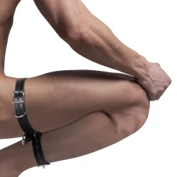 Set costrittivo BDSM gambe in ginocchio nero Set costrittivo BDSM gambe in ginocchio nero