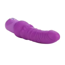 Vibratore realistico curvo 17,3 cm viola Vibratore realistico curvo 17,3 cm viola