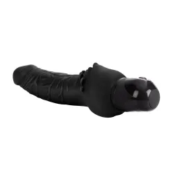 Vibratore vaginale realistico 19 cm nero Vibratore vaginale realistico 19 cm nero