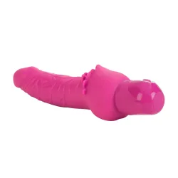 Vibratore vaginale realistico 19 cm fucsia Vibratore vaginale realistico 19 cm fucsia