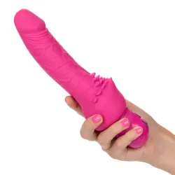 Vibratore vaginale realistico 19 cm fucsia Vibratore vaginale realistico 19 cm fucsia