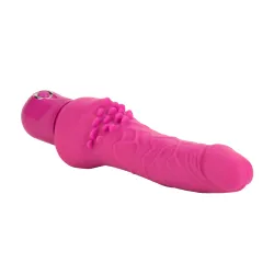 Vibratore vaginale realistico 19 cm fucsia Vibratore vaginale realistico 19 cm fucsia