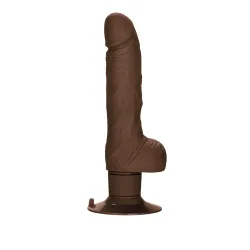 Vibratore realistico testicoli 12,75 cm brown Vibratore realistico testicoli 12,75 cm brown