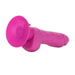 Vibratore realistico testicoli 12,75 cm fucsia Vibratore realistico testicoli 12,75 cm fucsia