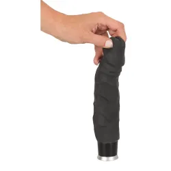 Dildo vibrante realistico Big 23,6 cm nero Dildo vibrante realistico Big 23,6 cm nero