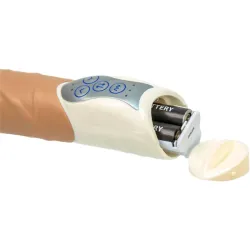 Vibratore realistico + UpDown 27,8 cm chiaro Vibratore realistico + UpDown 27,8 cm chiaro