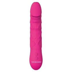Vibratore realistico Imperial 22,5 cm fucsia Vibratore realistico Imperial 22,5 cm fucsia