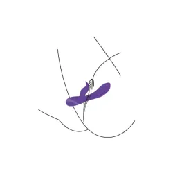 Vibratore rabbit G-spot Xocoon Unvhained Love Vibratore rabbit G-spot Xocoon Unvhained Love