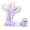 Anello pene vibrante con dildo viola Anello pene vibrante con dildo viola