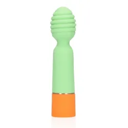 Mini vibratore wand arancione e verde Mini vibratore wand arancione e verde