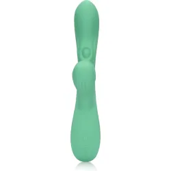 Vibratore rabbit pulsante con lingua verde Vibratore rabbit pulsante con lingua verde