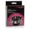 Anello fallico regolabile con borchie nero Anello fallico regolabile con borchie nero