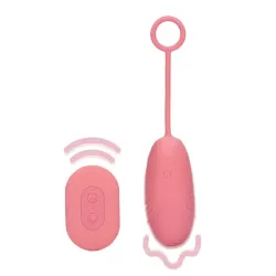 Ovetto vibrante telecomandato silicone rosa Ovetto vibrante telecomandato silicone rosa