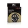 Anello fallico doppio regolabile con borchie Anello fallico doppio regolabile con borchie