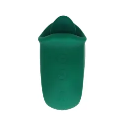 Lingua vibrante stimola clitoride verde Lingua vibrante stimola clitoride verde