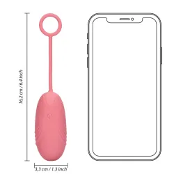 Ovetto vibrante telecomandato silicone rosa Ovetto vibrante telecomandato silicone rosa