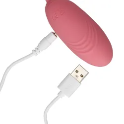 Ovetto vibrante telecomandato silicone rosa Ovetto vibrante telecomandato silicone rosa