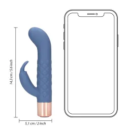 Mini Vibratore rabbit Blue Horizon Mini Vibratore rabbit Blue Horizon