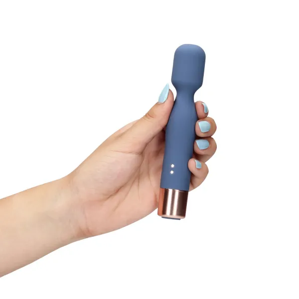 Mini Vibratore Wand da viaggio indaco