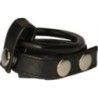Anello fallico doppio regolabile con borchie Anello fallico doppio regolabile con borchie