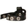 Anello fallico doppio regolabile con borchie Anello fallico doppio regolabile con borchie