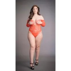 Body sexy rosso cavallo aperto Queen Size Body sexy rosso cavallo aperto Queen Size