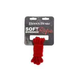 Corda bondage 3 mt rossa Hidden D Corda bondage 3 mt rossa Hidden D