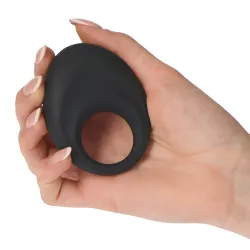 Anello pene vibrante e stimolante nero Anello pene vibrante e stimolante nero