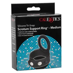 Anello fallico medium regolabile nero Anello fallico medium regolabile nero