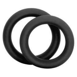 Set 2 Anelli pene in silicone COLT neri Set 2 Anelli pene in silicone COLT neri