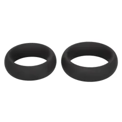 Set 2 Anelli pene in silicone COLT neri Set 2 Anelli pene in silicone COLT neri