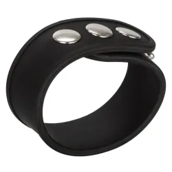 Anello pene Silicone regolabile nero Anello pene Silicone regolabile nero