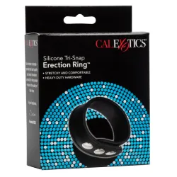 Anello pene Silicone regolabile nero Anello pene Silicone regolabile nero