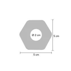 Anello pene Hulk C-Ring Silicone nero Anello pene Hulk C-Ring Silicone nero