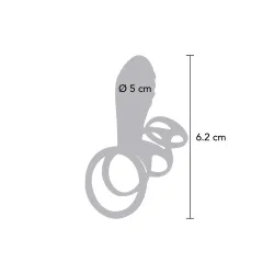 Anello pene vibrante Halo Halo Sleeve viola Anello pene vibrante Halo Halo Sleeve viola