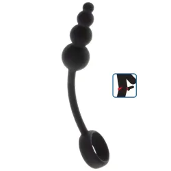 Plug anale con anello fallico Toy Joy Plug anale con anello fallico Toy Joy