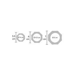 Anelli fallici kit 3 Heavy C-Ring Set Anelli fallici kit 3 Heavy C-Ring Set