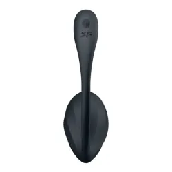 Vibratore indossabile Ribbed Petal nero Vibratore indossabile Ribbed Petal nero