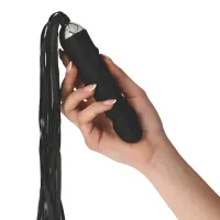 Fallo Realistico silicone con flogger 30 cm