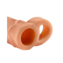 Guaina pene + anello X-tensions 17,7cm chiaro Guaina pene + anello X-tensions 17,7cm chiaro
