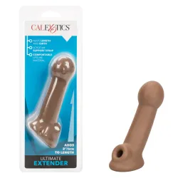 Guaina estensione pene Ultimate pelle mulatta Guaina estensione pene Ultimate pelle mulatta